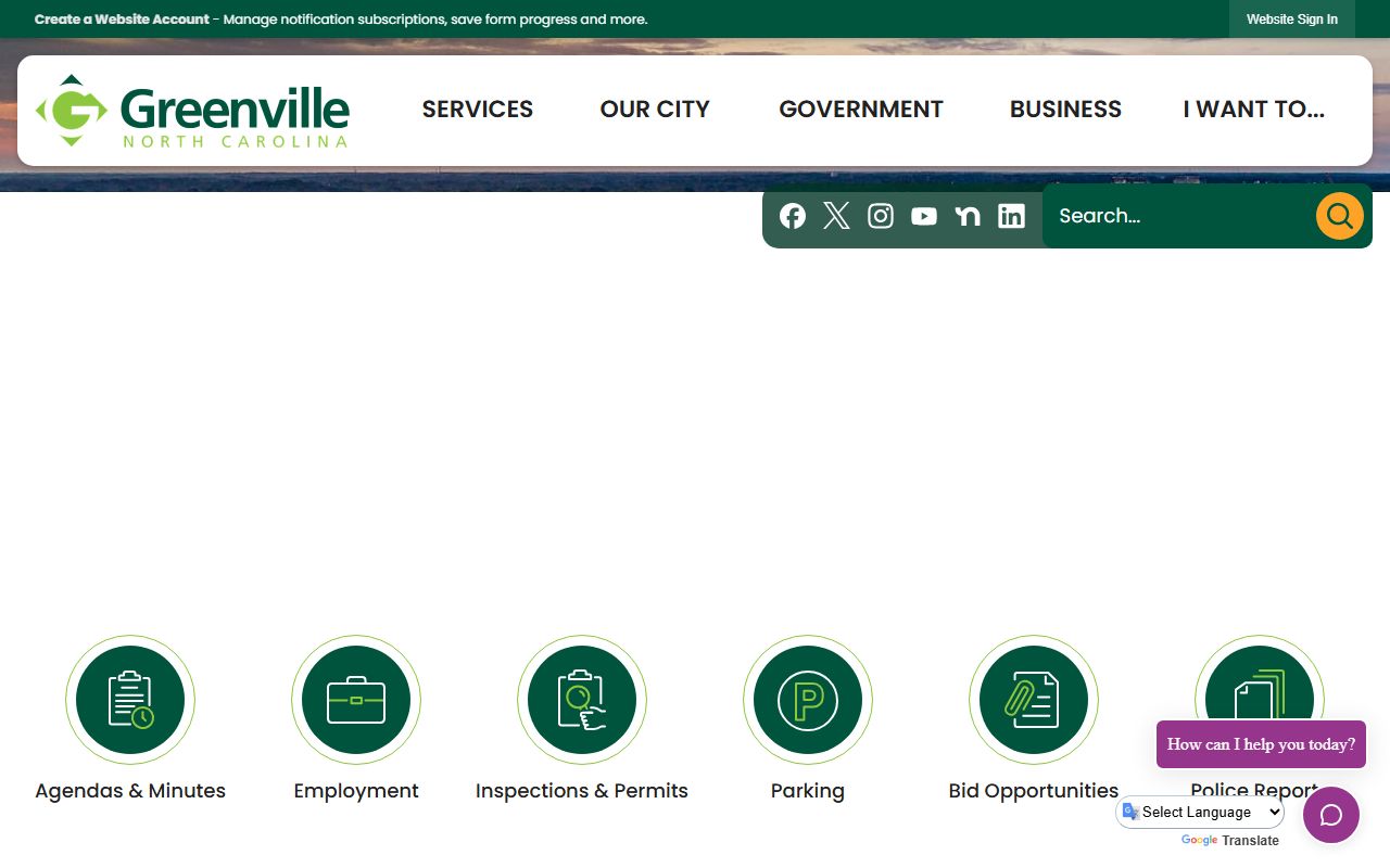 City of Greenville public safety resources for sex offender information