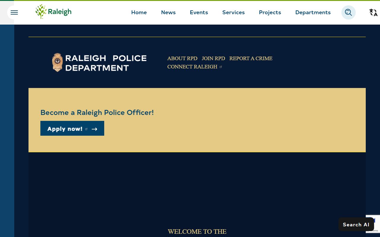 Raleigh sex offender registry resources from Raleigh Police Department