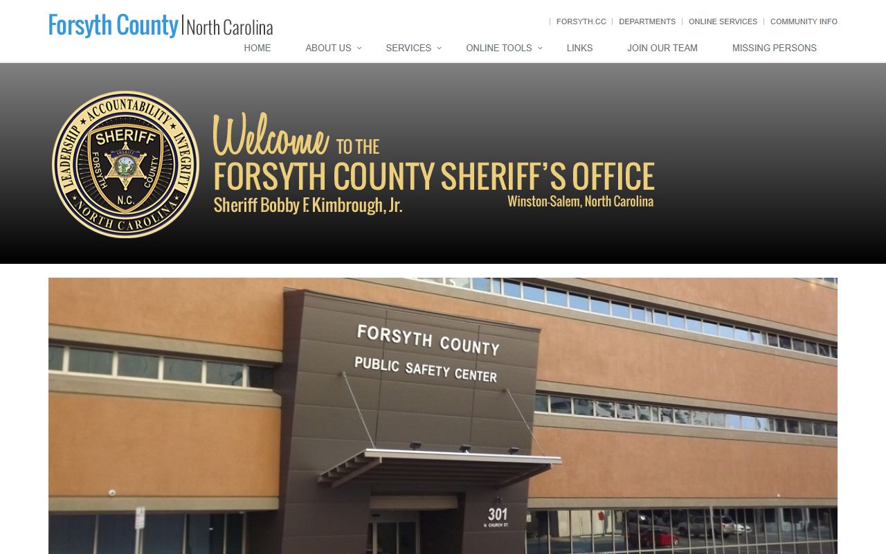 Forsyth County Sheriff sex offender registry information
