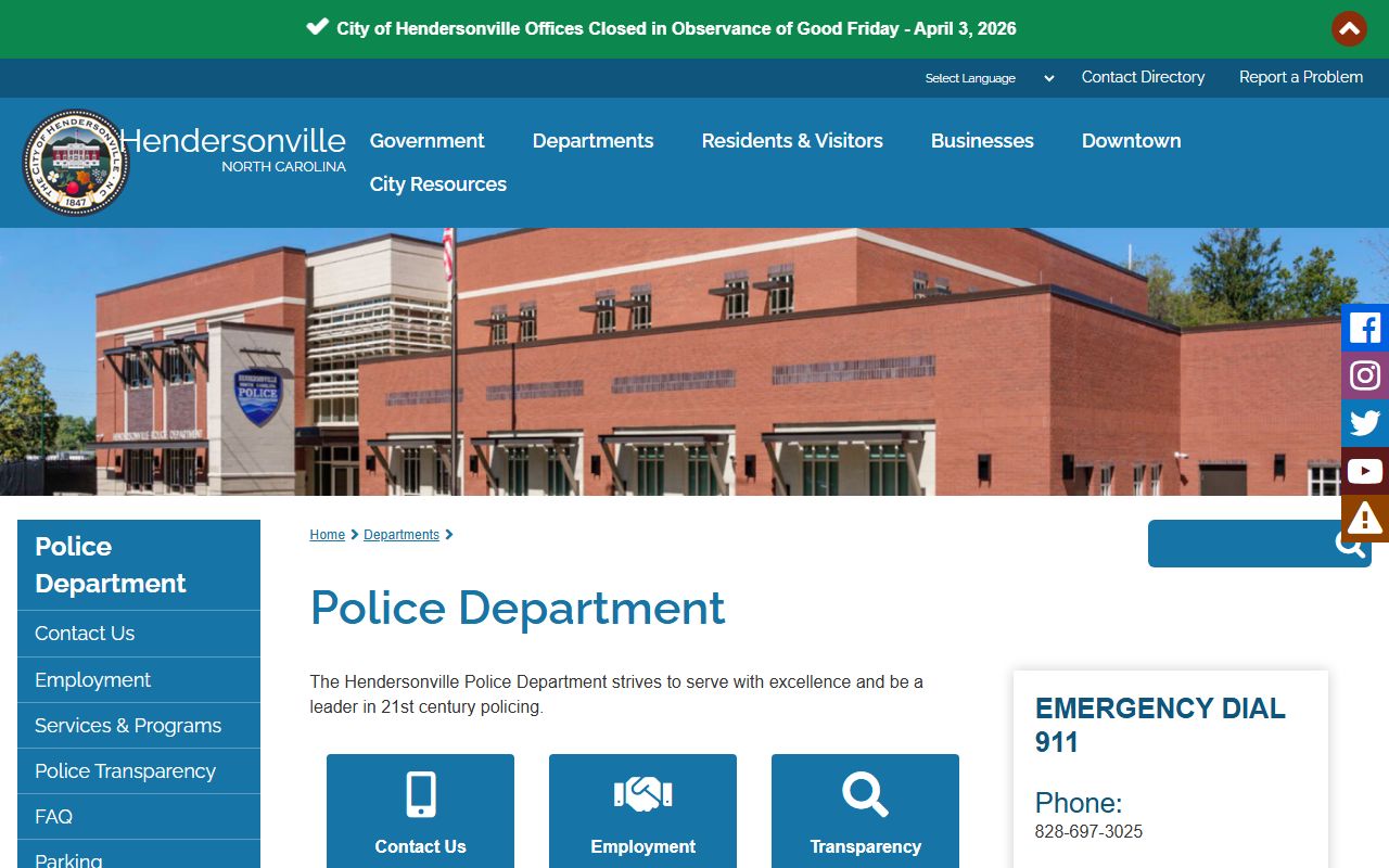 Hendersonville Police Department working with Henderson County sex offender registry