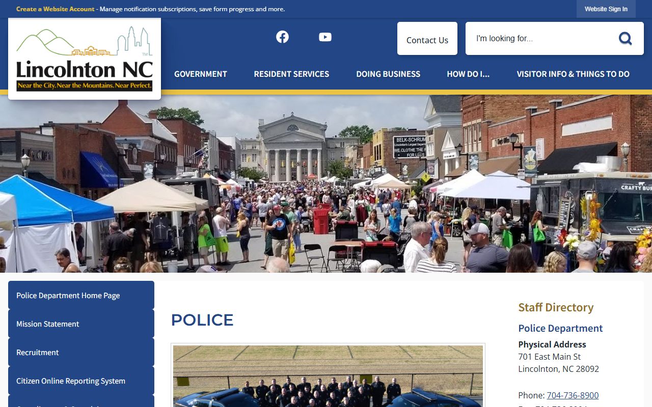 Lincoln County Sheriff and Lincolnton Police sex offender registry